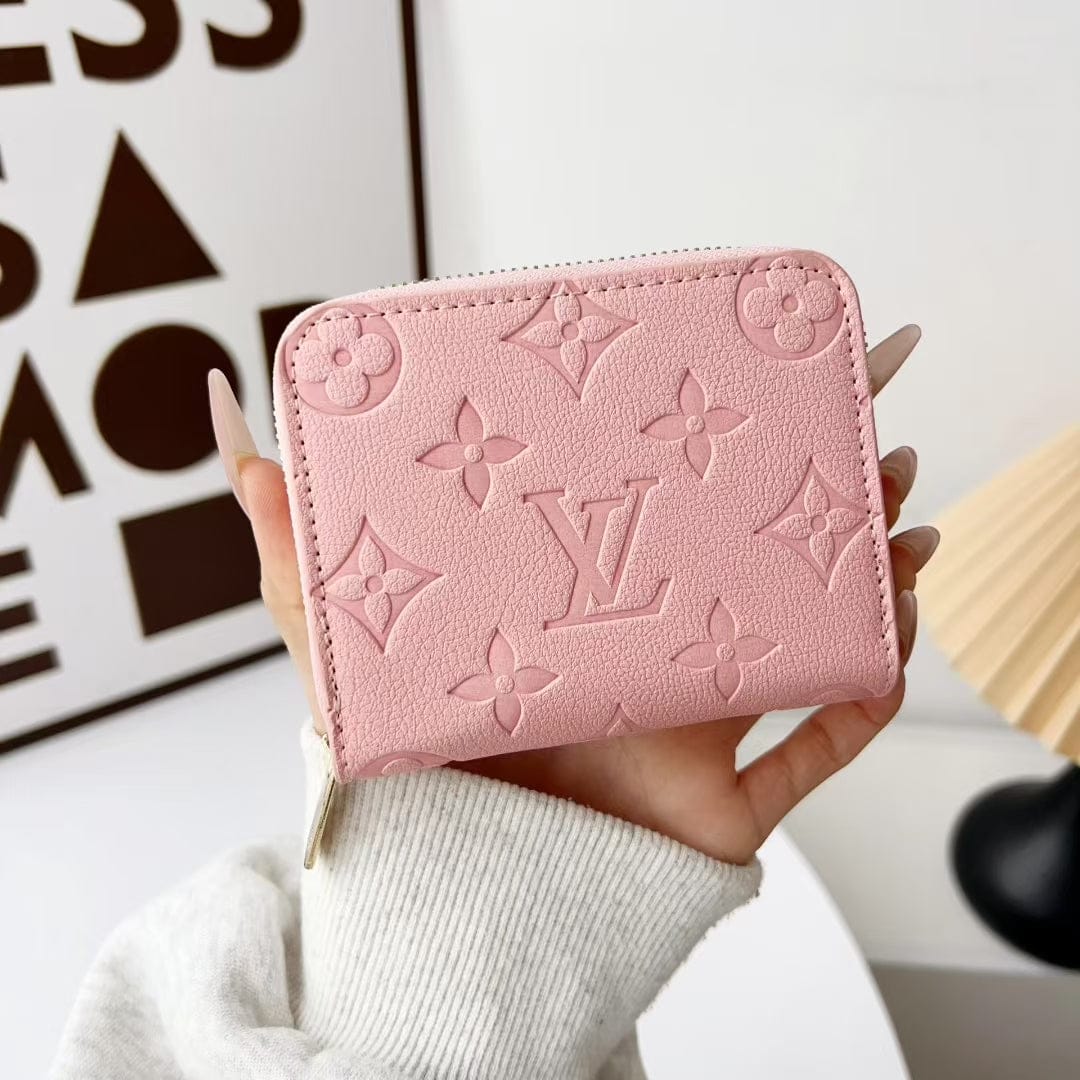 HypedEffects louis vuitton Zip Around Mini Wallet Card Holder Collection