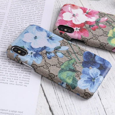 HypedEffects Luxurious gucci Blooms Leather Phone Case Cover For Huawei