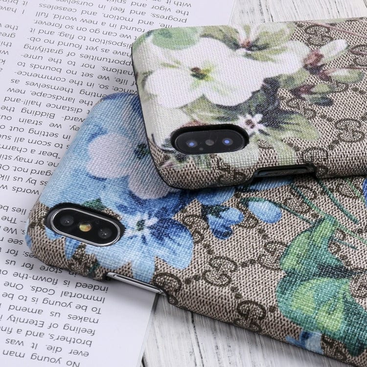 HypedEffects Luxurious gucci Blooms Leather Phone Case Cover For Huawei