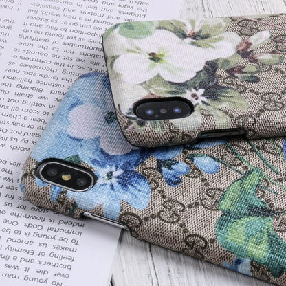 HypedEffects Luxurious gucci Blooms Leather Phone Case Cover For Huawei