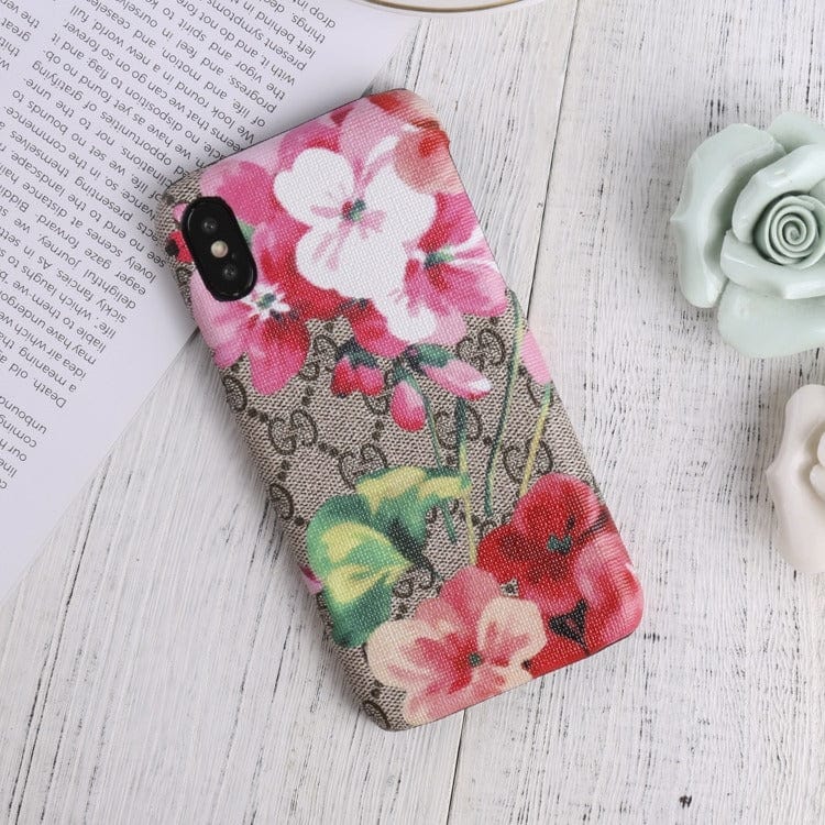 HypedEffects Luxurious gucci Blooms Leather Phone Case Cover For Huawei