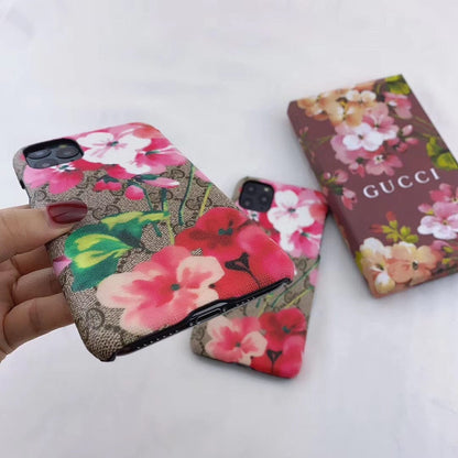 HypedEffects Luxurious gucci Blooms Leather Phone Case Cover For Huawei