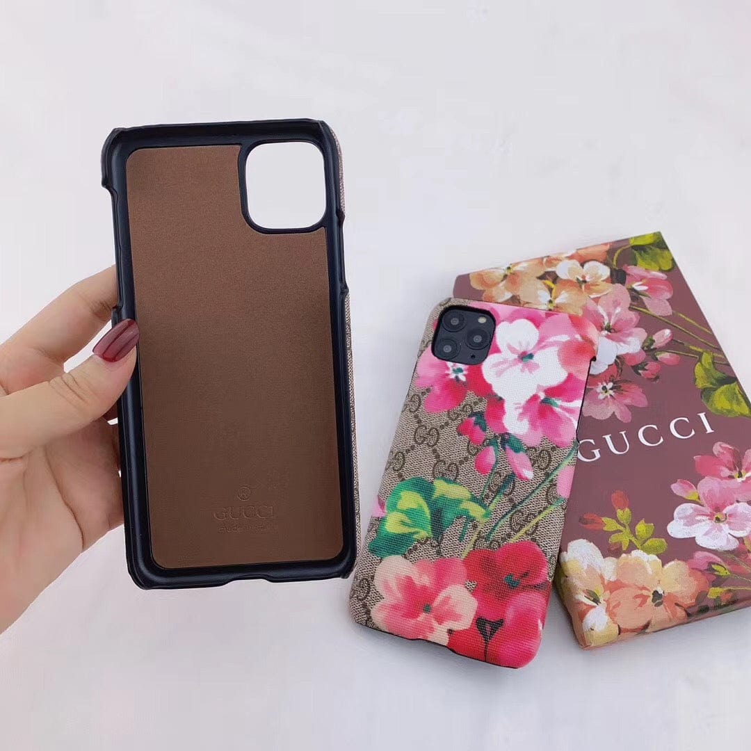 HypedEffects Luxurious gucci Blooms Leather Phone Case Cover For Huawei