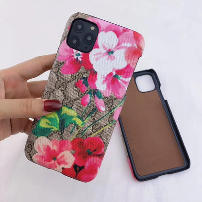 HypedEffects Luxurious gucci Blooms Leather Phone Case Cover For Huawei