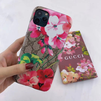 HypedEffects Luxurious gucci Blooms Leather Phone Case Cover For Huawei