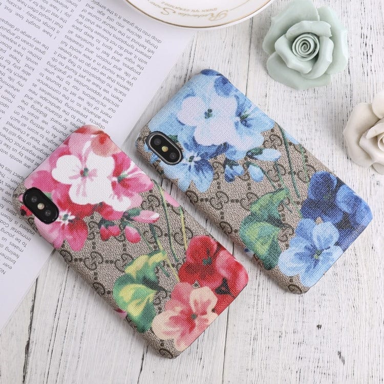HypedEffects Luxurious gucci Blooms Leather Phone Case Cover For Huawei