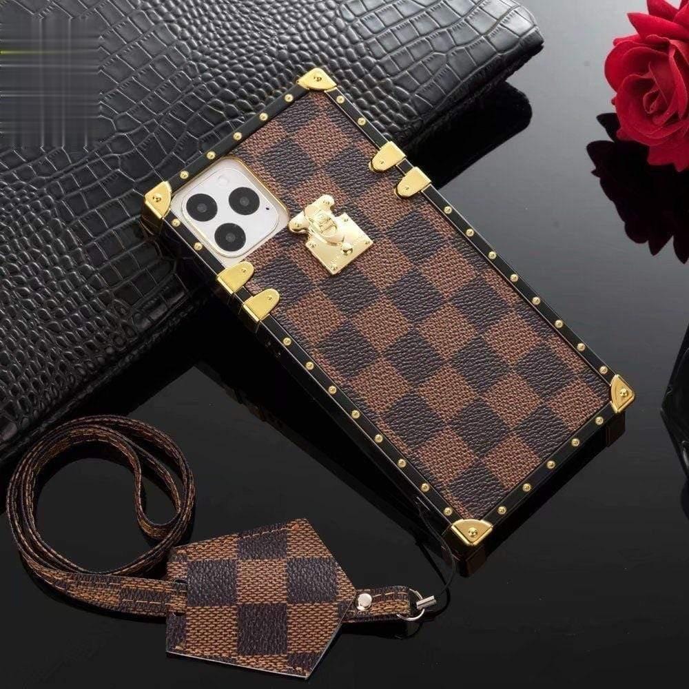 HypedEffects Luxurious louis vuitton Monogram Phone Cases For Iphone 12 - iPhone 15