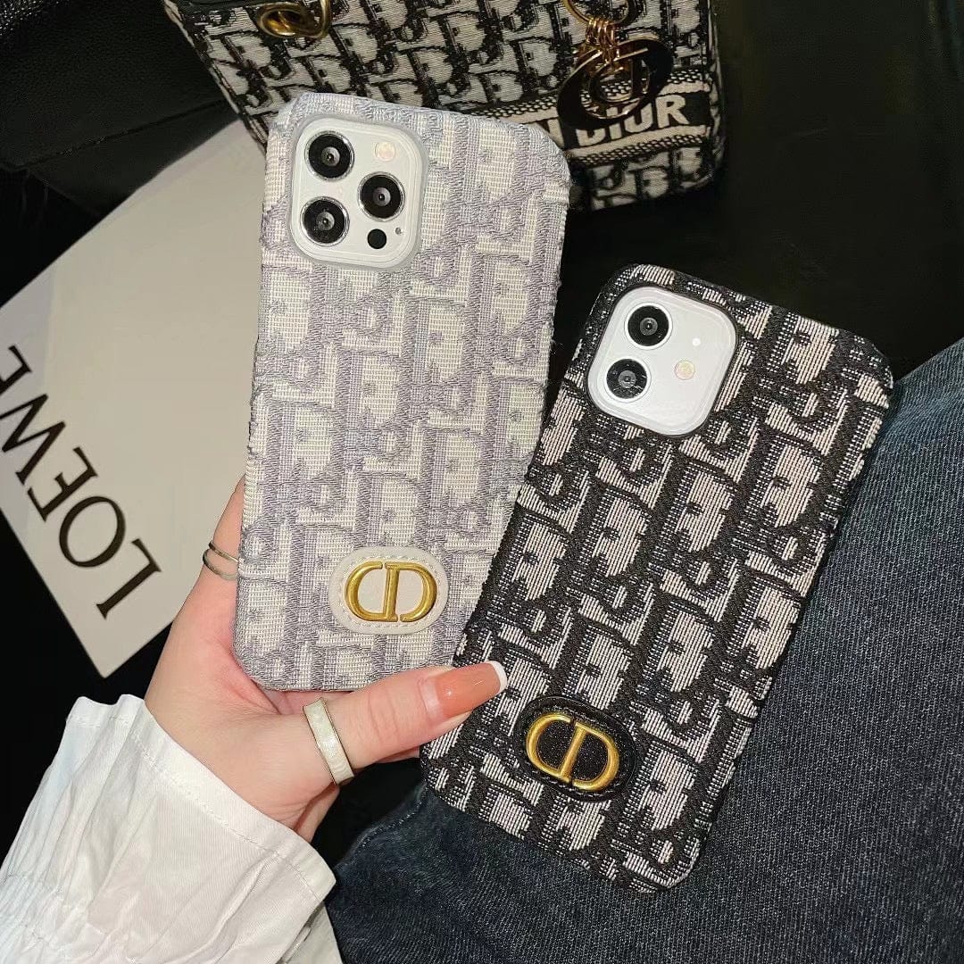 HypedEffects Luxury Christian Dior Leather Phone Case For Huawei Pro / Mate