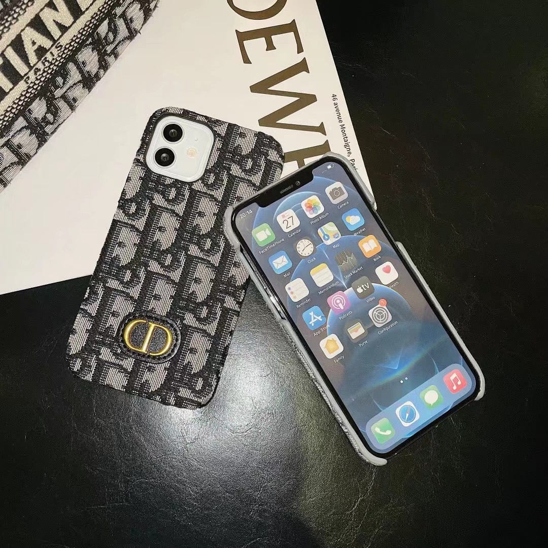 HypedEffects Luxury Christian Dior Leather Phone Case For Huawei Pro / Mate