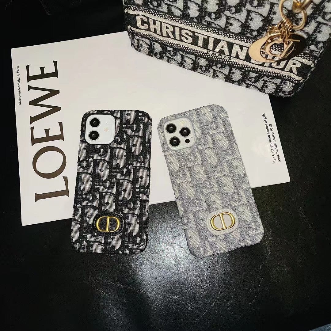 HypedEffects Luxury Christian Dior Leather Phone Case For Huawei Pro / Mate