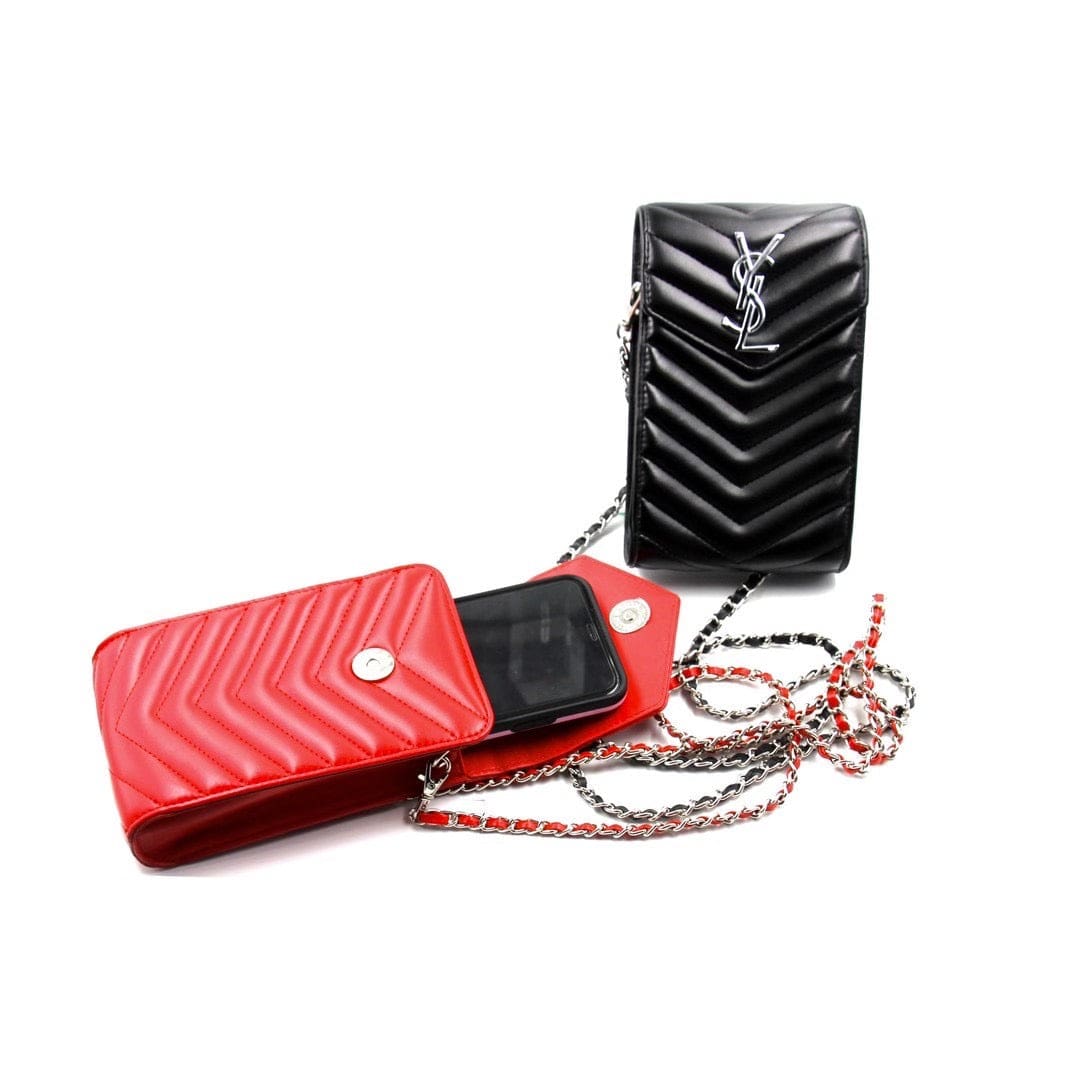 HypedEffects Luxury Ysl Phone Crossbody Bag For All Types Of Mobile Phones