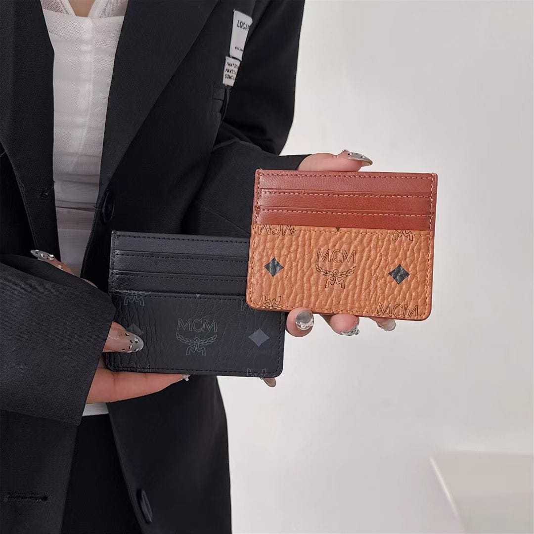 HypedEffects MCM Visetos Slim Wallet Card Holder