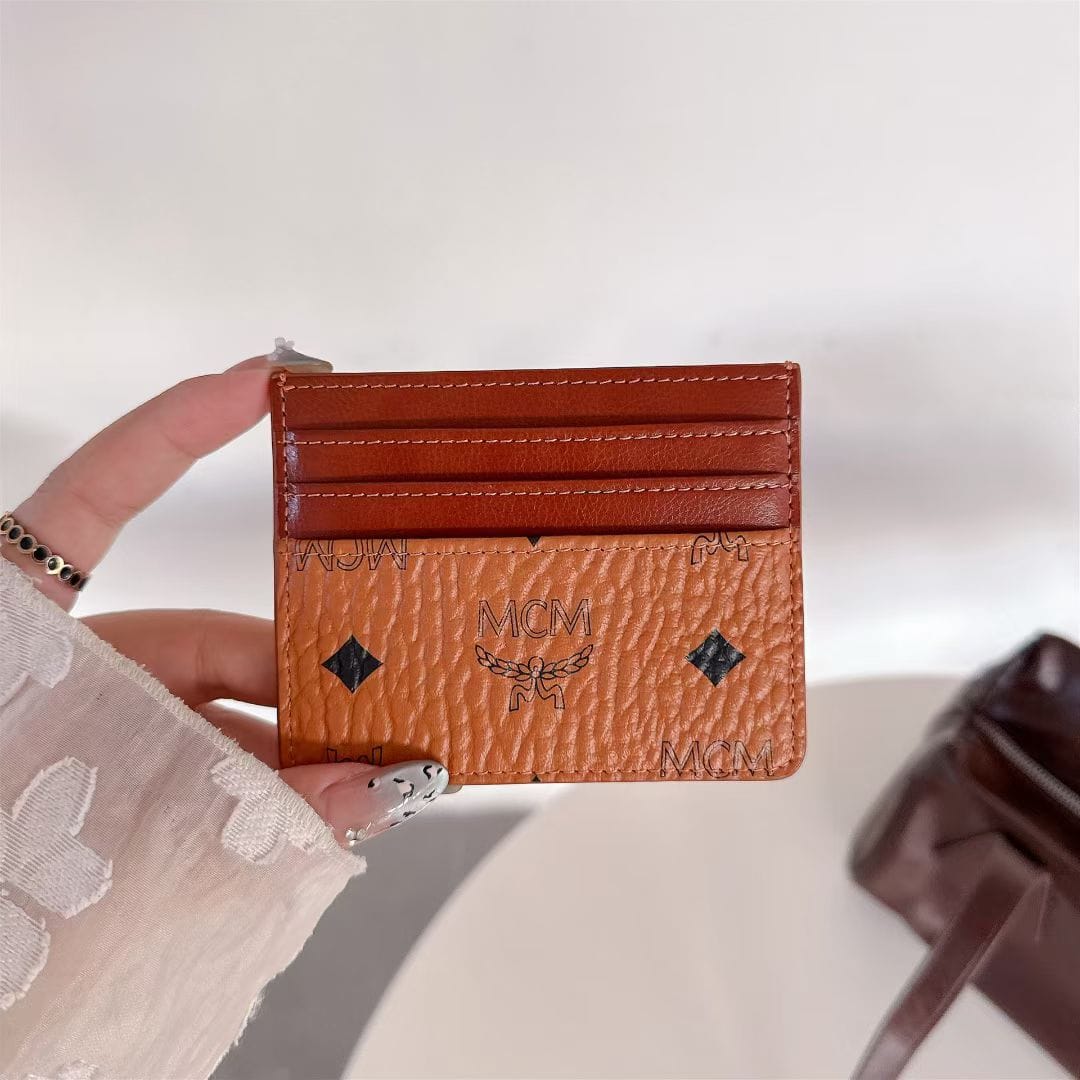 HypedEffects MCM Visetos Slim Wallet Card Holder