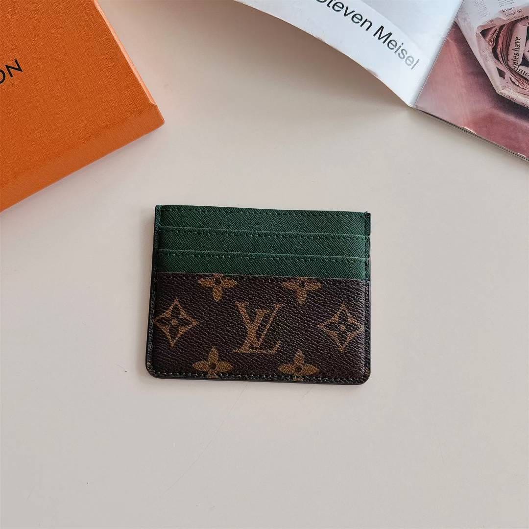 HypedEffects Monogram Slim Card Holder Wallet