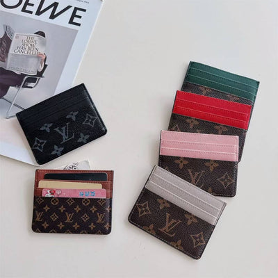HypedEffects Monogram Slim Card Holder Wallet