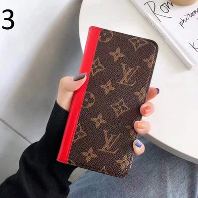 HypedEffects New Leather Louis Vuitton and Gucci Folio Cases for iPhone 15