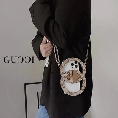HypedEffects New Luxury gucci Crossbody Phone Holder Bag/wallet