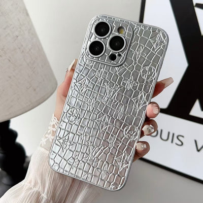 HypedEffects Plastic TPU Louis Vuitton iPhone Case for iPhone 12 to iPhone 15