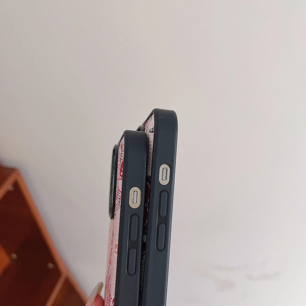 HypedEffects Red and Pink louis vuitton Samsung Cases