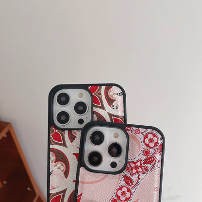 HypedEffects Red and Pink louis vuitton Samsung Cases