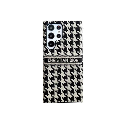 Tunde Store Christian Dior Designer Phone Cases for Samsung with Iconic Patterns