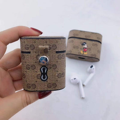 Tunde Store Colorful Louis Vuitton And Gucci Airpods & Airpods Pro Leather Cases