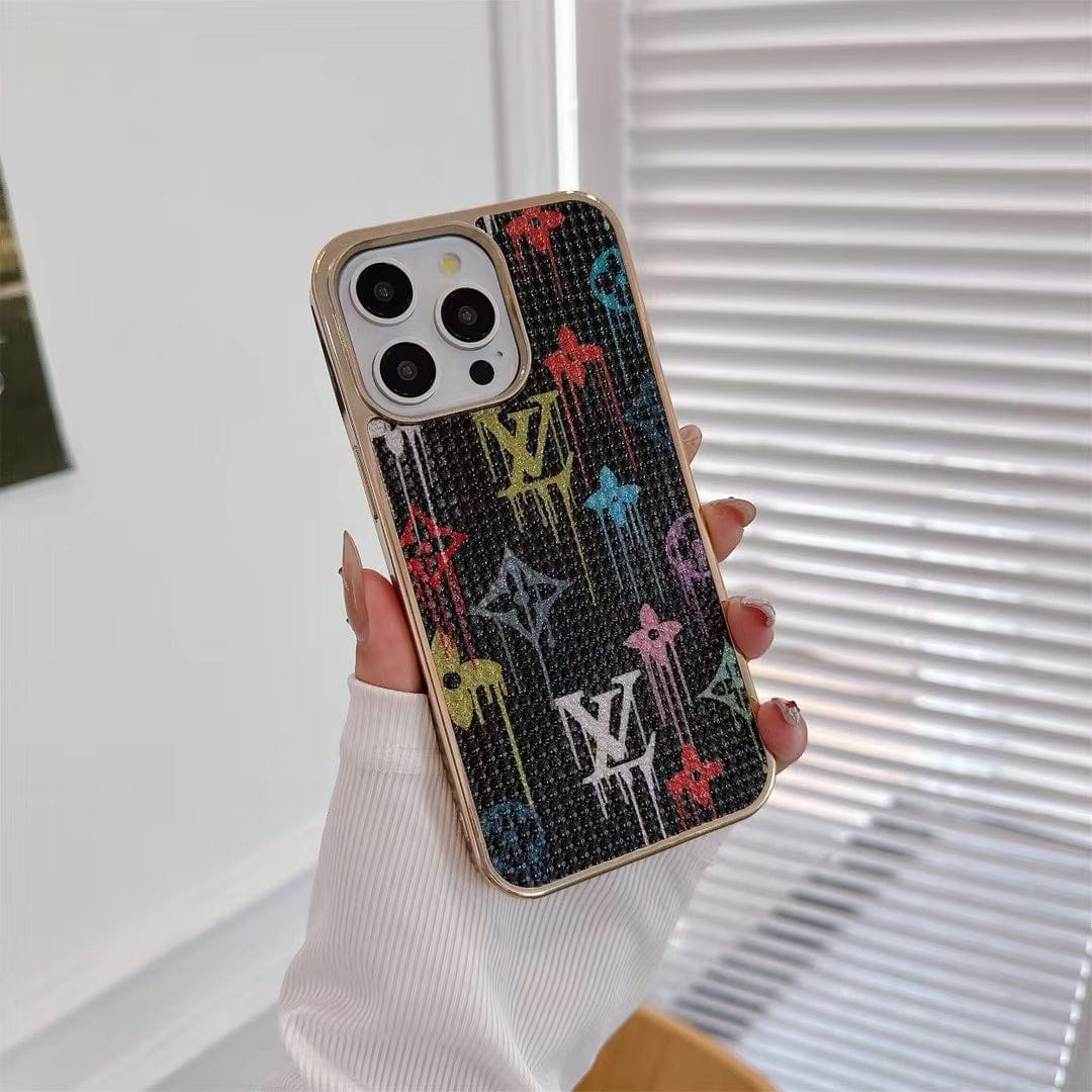 Tunde Store Colorful Louis Vuitton Phone Covers for iPhone 15 Pro Max