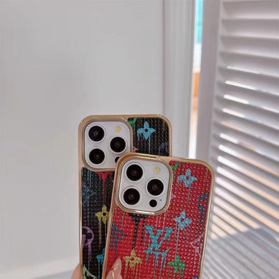 Tunde Store Colorful Louis Vuitton Phone Covers for iPhone 15 Pro Max