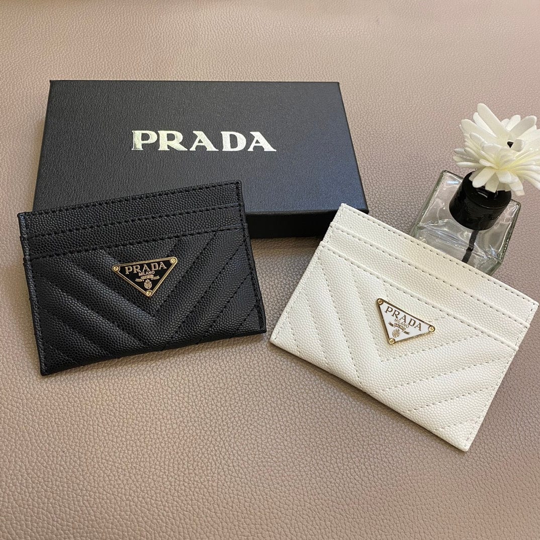 Tunde Store Colorful Prada Leather Card Holders Wallet