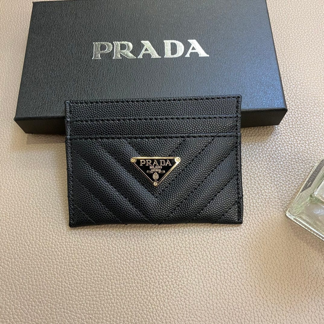 Tunde Store Colorful Prada Leather Card Holders Wallet