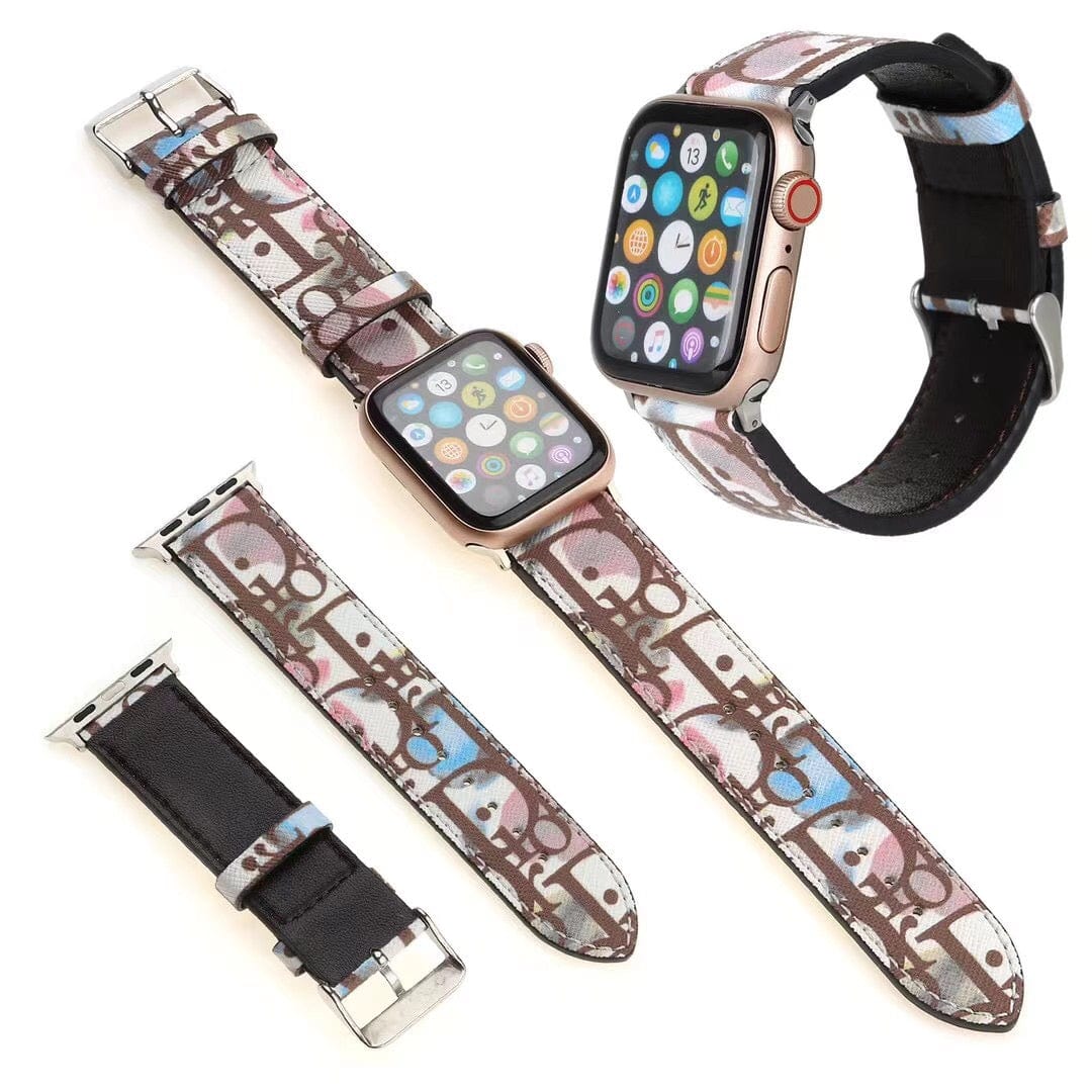 Tunde Store Designer Exotic Leather Dior Watch Band 38/40/41/42/44/45/49 mm
