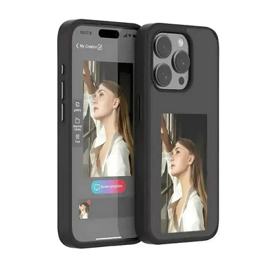 Tunde Store E-Ink Phone Case for iPhone 15