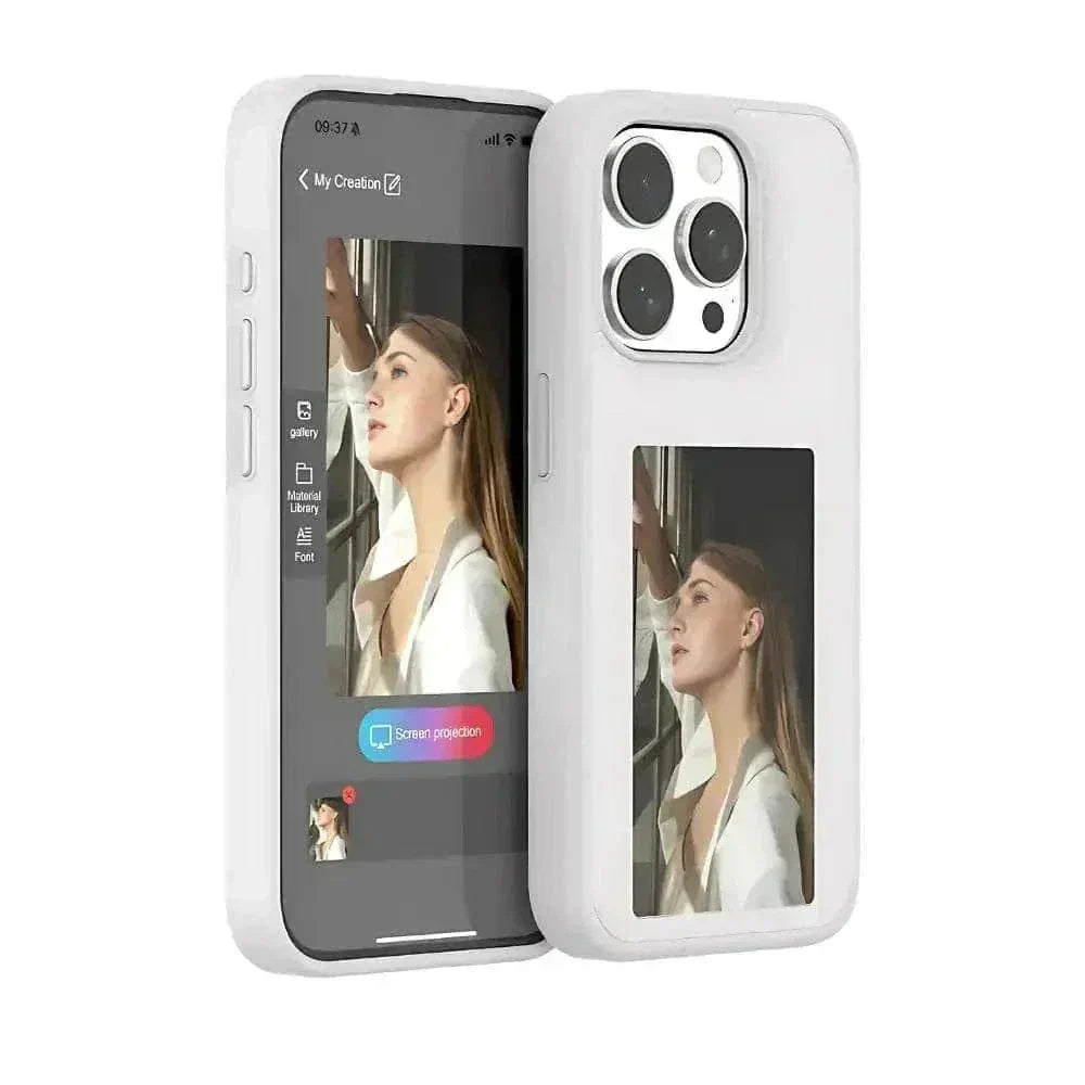 Tunde Store E-Ink Phone Case for iPhone 15