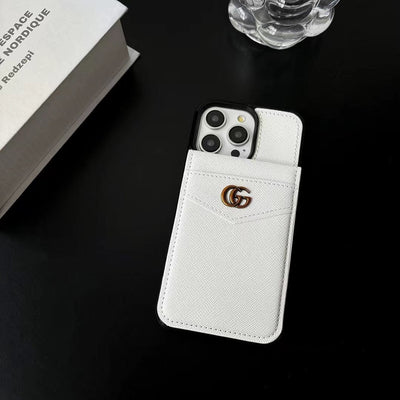 Tunde Store Eelegant White Leather Prada & Gucci & Hermes iPhone Cover