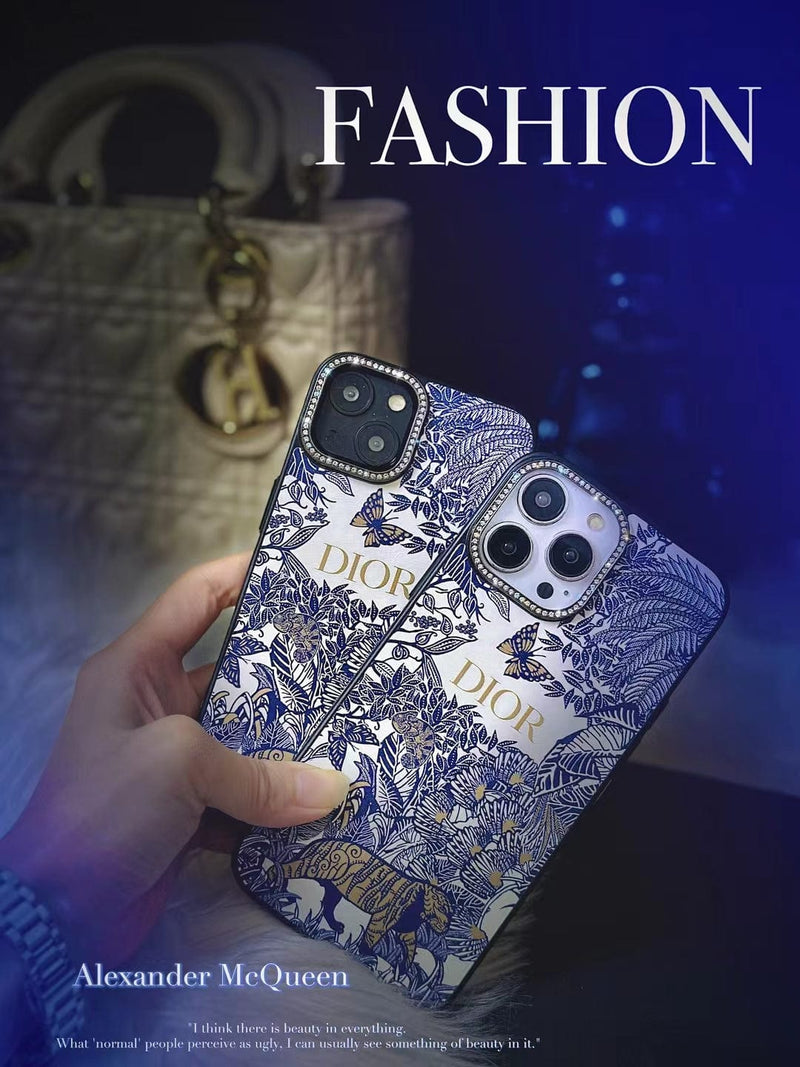 Tunde Store Floral Blue iPhone 15 Pro Max Cover