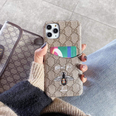 Tunde Store Gucci Iphone Cases With Card Pockets