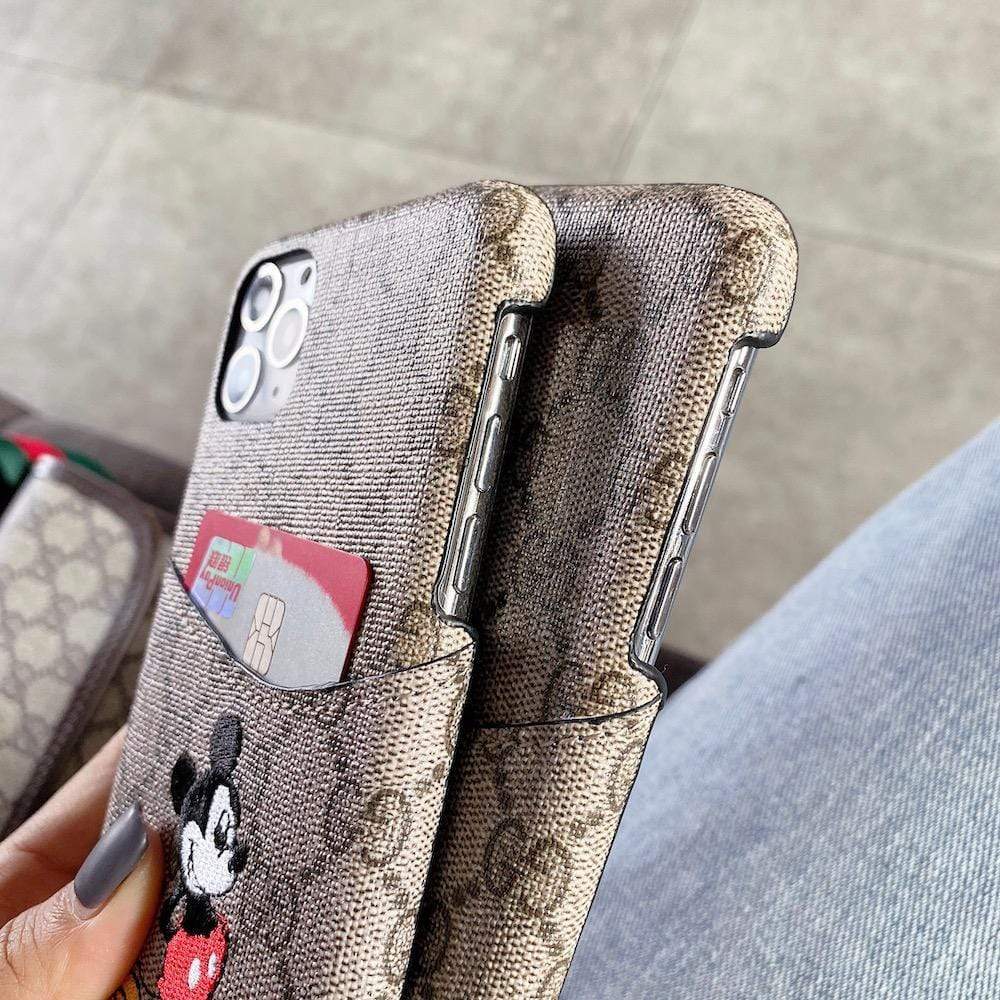 Tunde Store Gucci Iphone Cases With Card Pockets (iPhone 12 to 14)