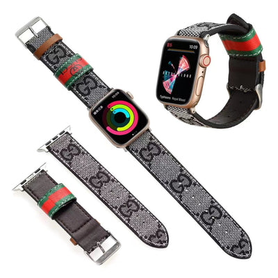 Tunde Store Gucci Leather Watch Band 38/40/41/42/44/45/49 mm