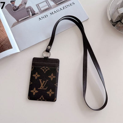 Tunde Store Gucci & Louis Vuitton ID Card Holder with Lanyard