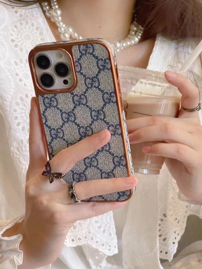 Tunde Store Gucci Ophidia iPhone 15 Case with Credit Card Pouch
