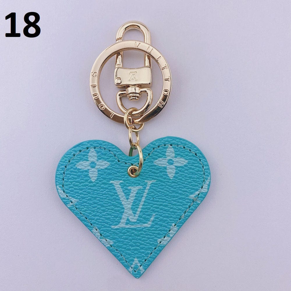 Tunde Store Heart Louis Vuitton And Gucci Keychain | Heart Shaped Keychain