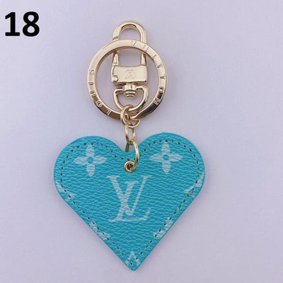 Tunde Store Heart Louis Vuitton And Gucci Keychain | Heart Shaped Keychain