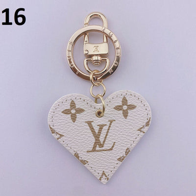 Tunde Store Heart Louis Vuitton And Gucci Keychain | Heart Shaped Keychain