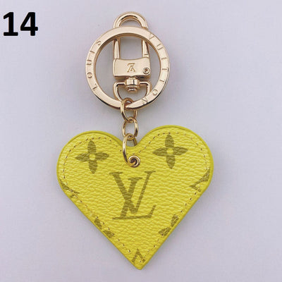 Tunde Store Heart Louis Vuitton And Gucci Keychain | Heart Shaped Keychain