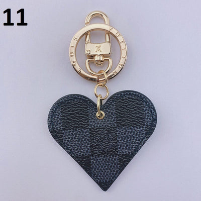Tunde Store Heart Louis Vuitton And Gucci Keychain | Heart Shaped Keychain