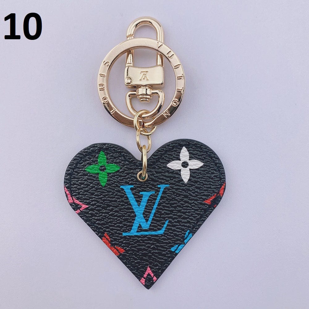 Tunde Store Heart Louis Vuitton And Gucci Keychain | Heart Shaped Keychain