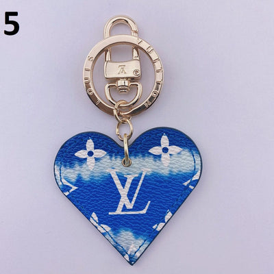 Tunde Store Heart Louis Vuitton And Gucci Keychain | Heart Shaped Keychain