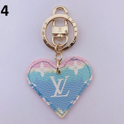 Tunde Store Heart Louis Vuitton And Gucci Keychain | Heart Shaped Keychain