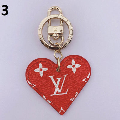 Tunde Store Heart Louis Vuitton And Gucci Keychain | Heart Shaped Keychain