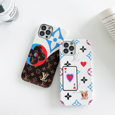 Tunde Store High End Leather Louis Vuitton Phone Cases For Samsung